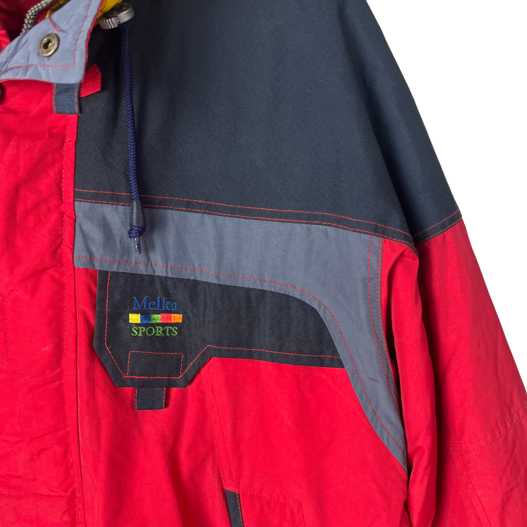 Melka Jacket with Foldable Hood Large