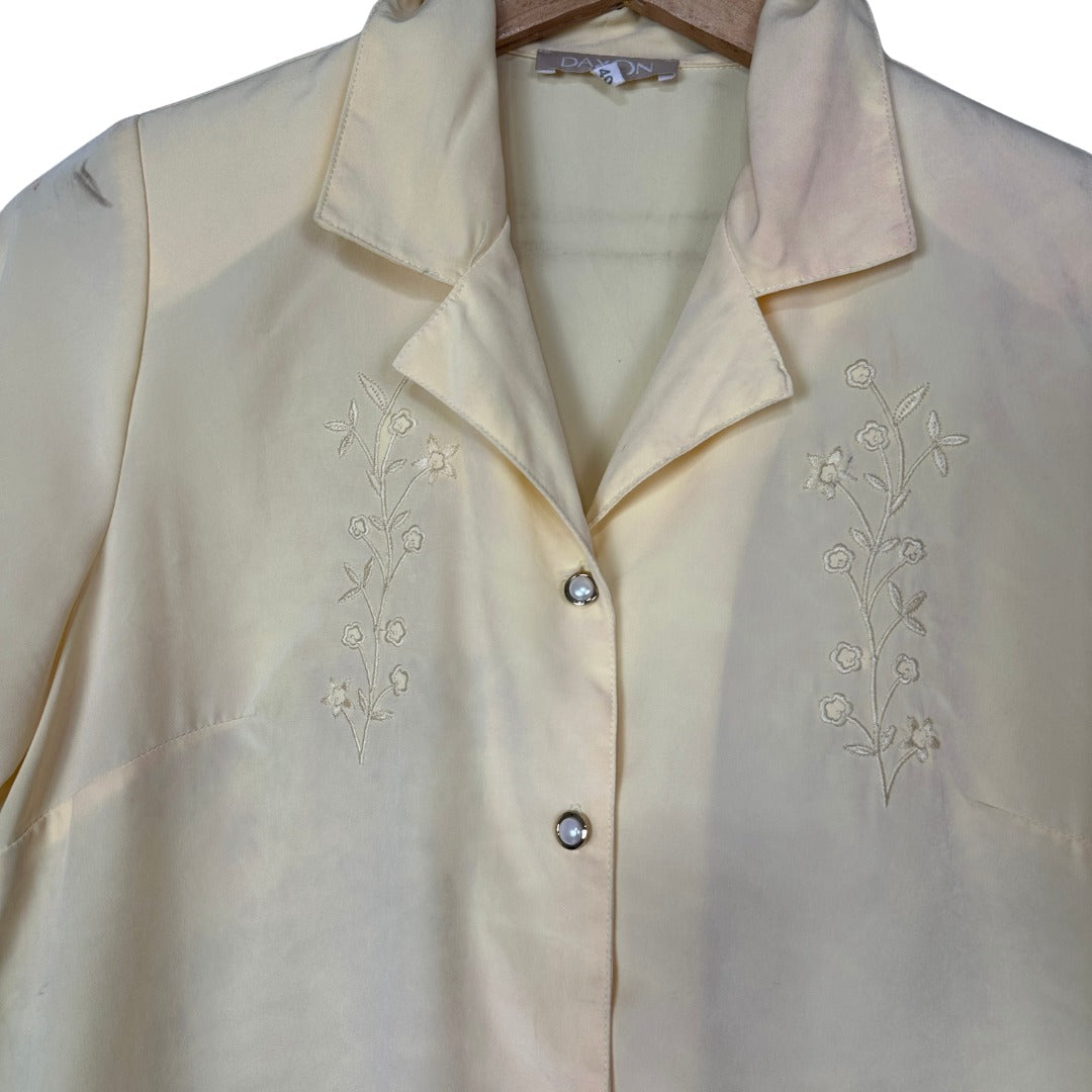 Daxon Embroidered Blouse Medium