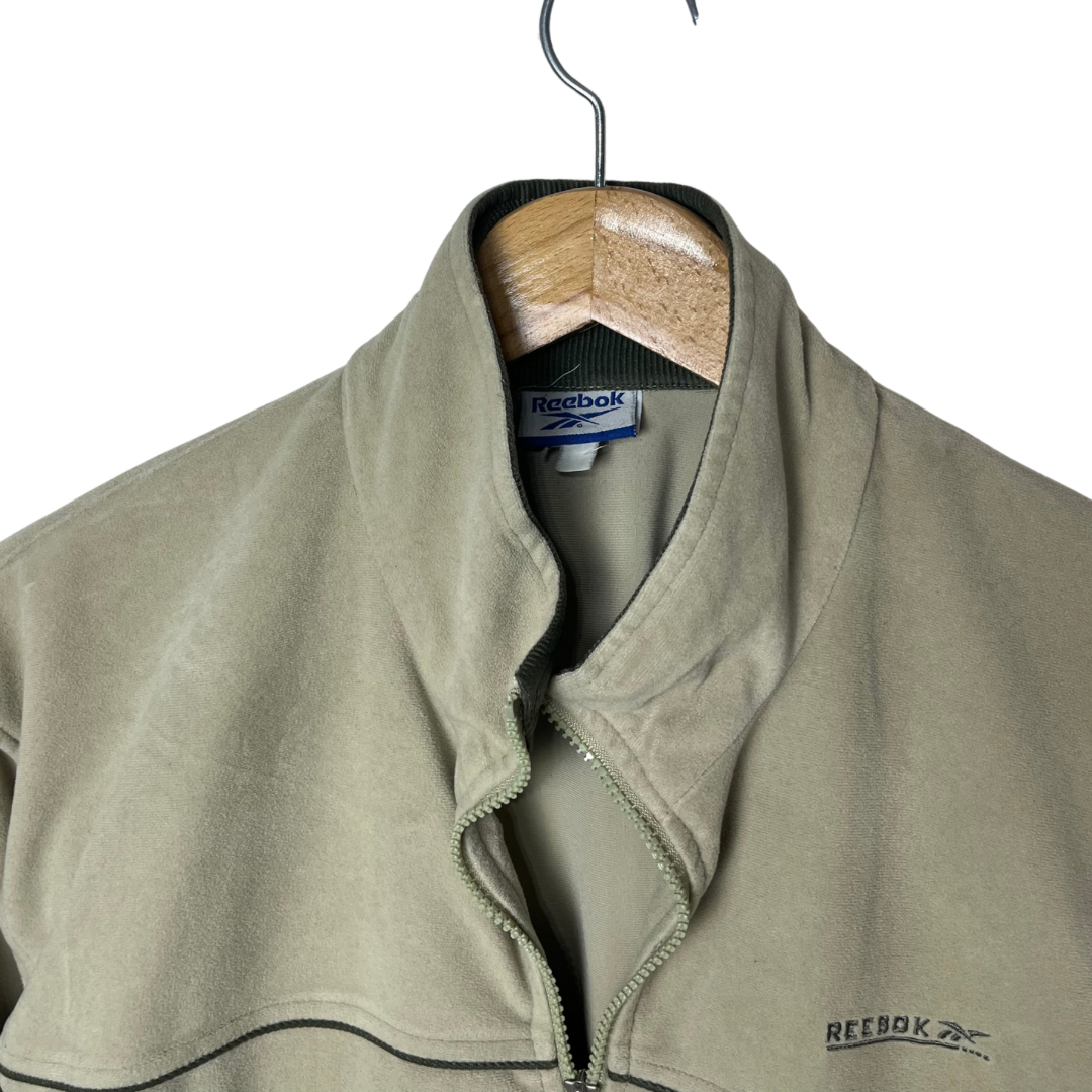 Vintage Reebok Quarter-zip Sweatshirt Large