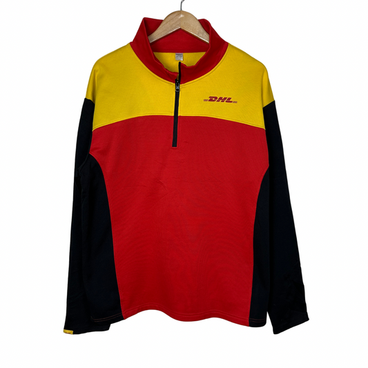 Fleece DHL Quarter-zip Sweatshirt Medium