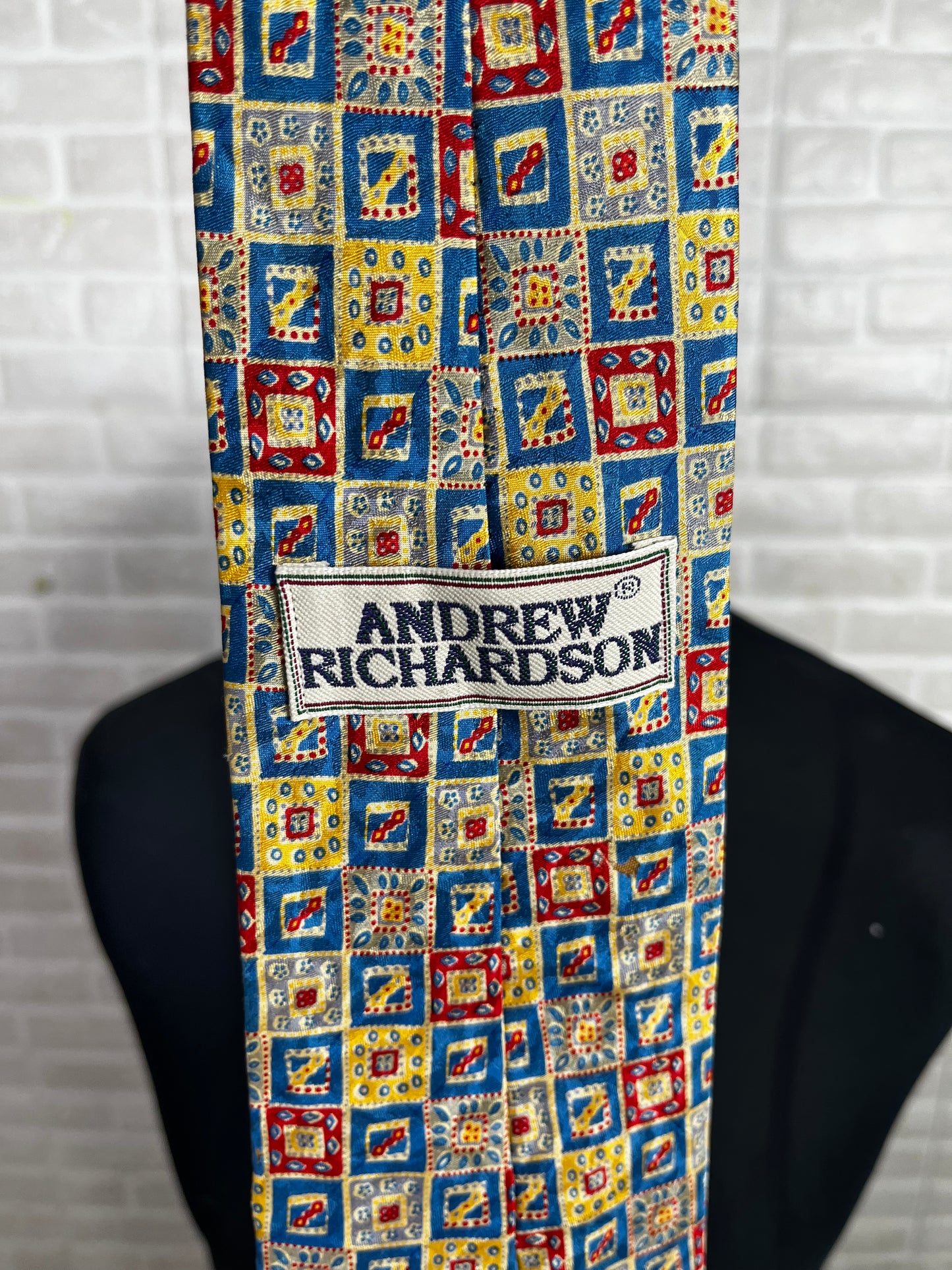 Andrew Richardson Squares Necktie