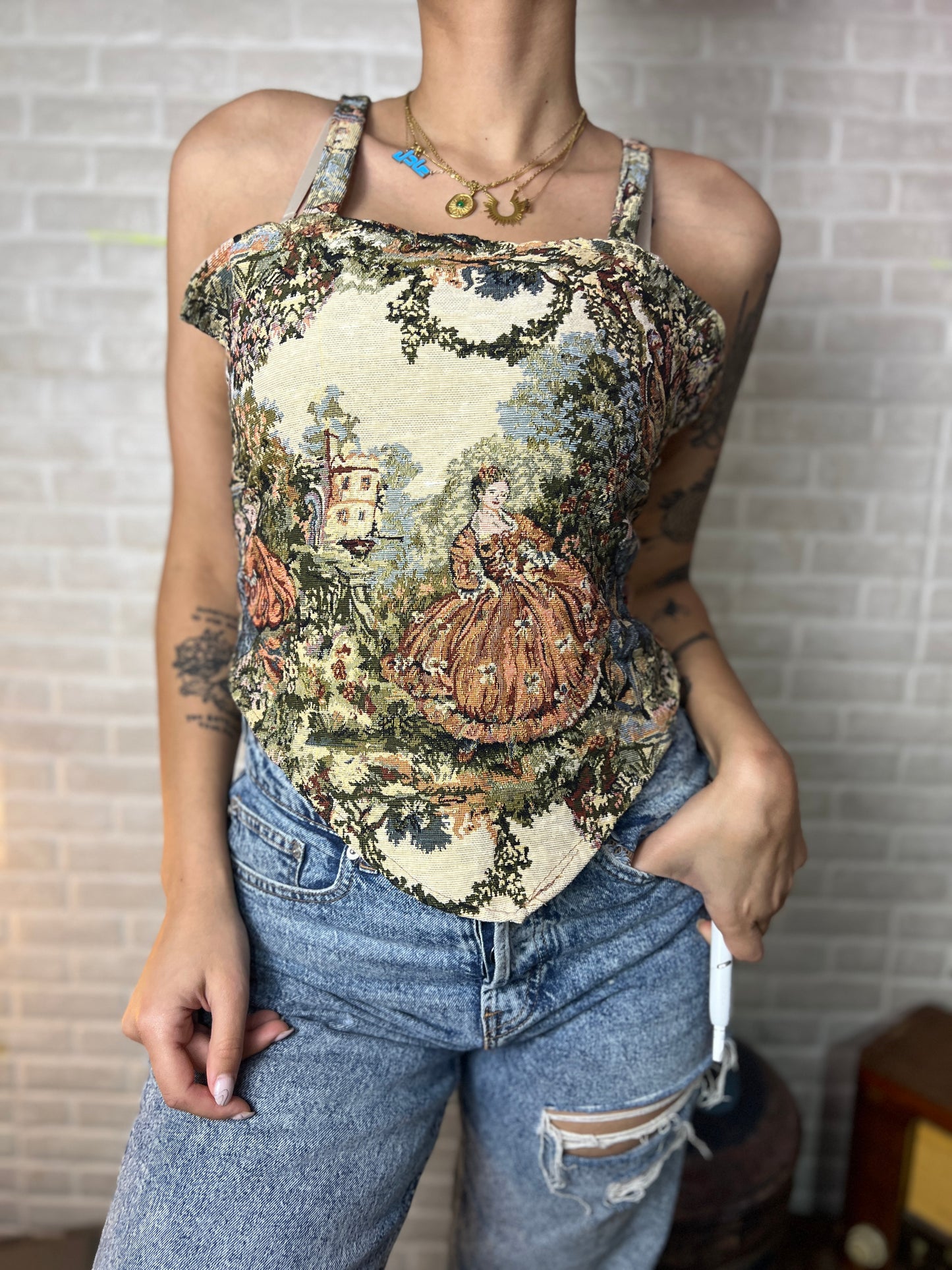 Tapestry Corset