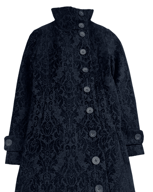 Desigual Women's Floral Pattern Coat - EU 36 - Funkify