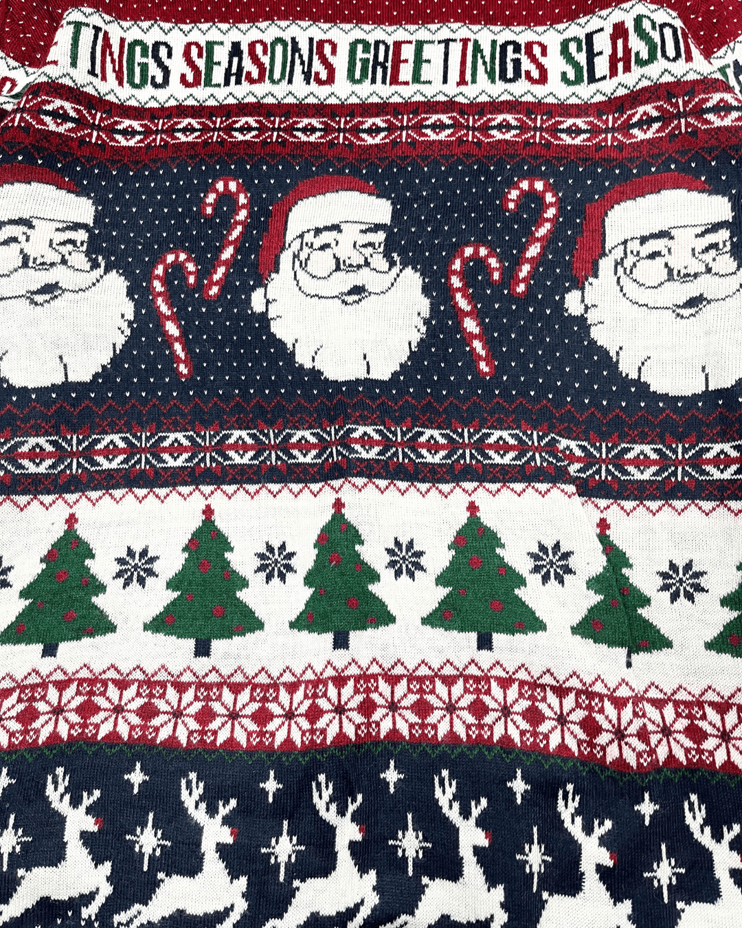 George. Greeting Season Christmas Sweater XL - Funkify
