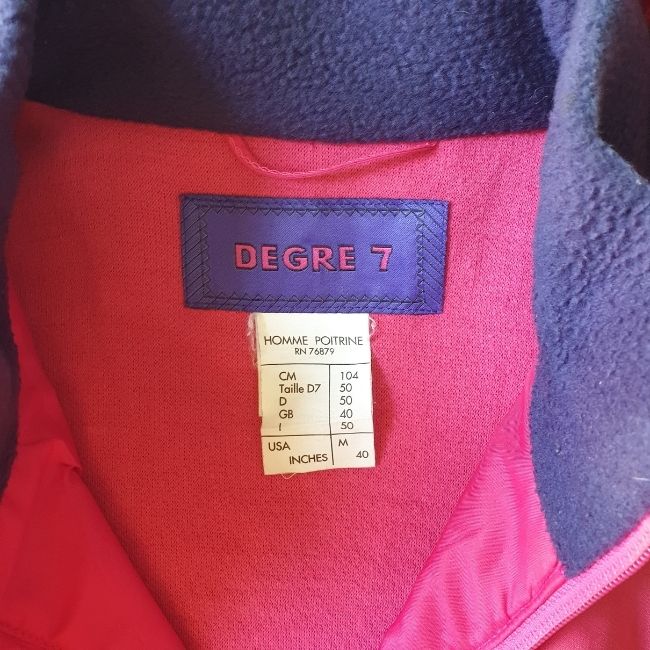 Vintage Degre 7 Pink Jacket