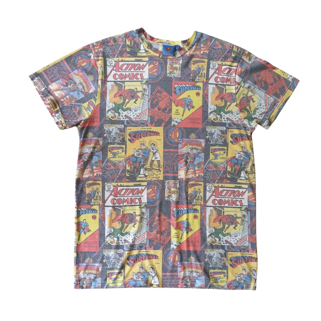 Superman Comic Print T-shirt