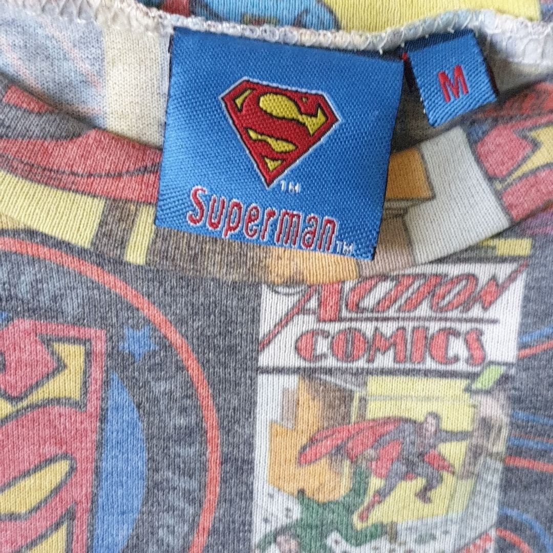 Superman Comic Print T-shirt