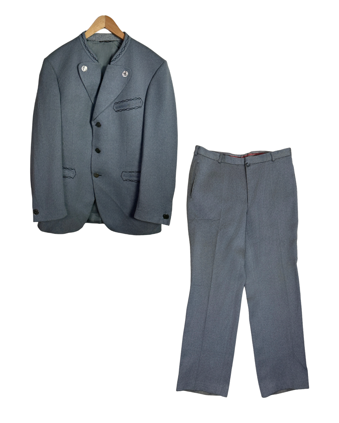 RARE Vintage Zeiler German Pure Wool Trachten Suit - Austrian Steirer Style