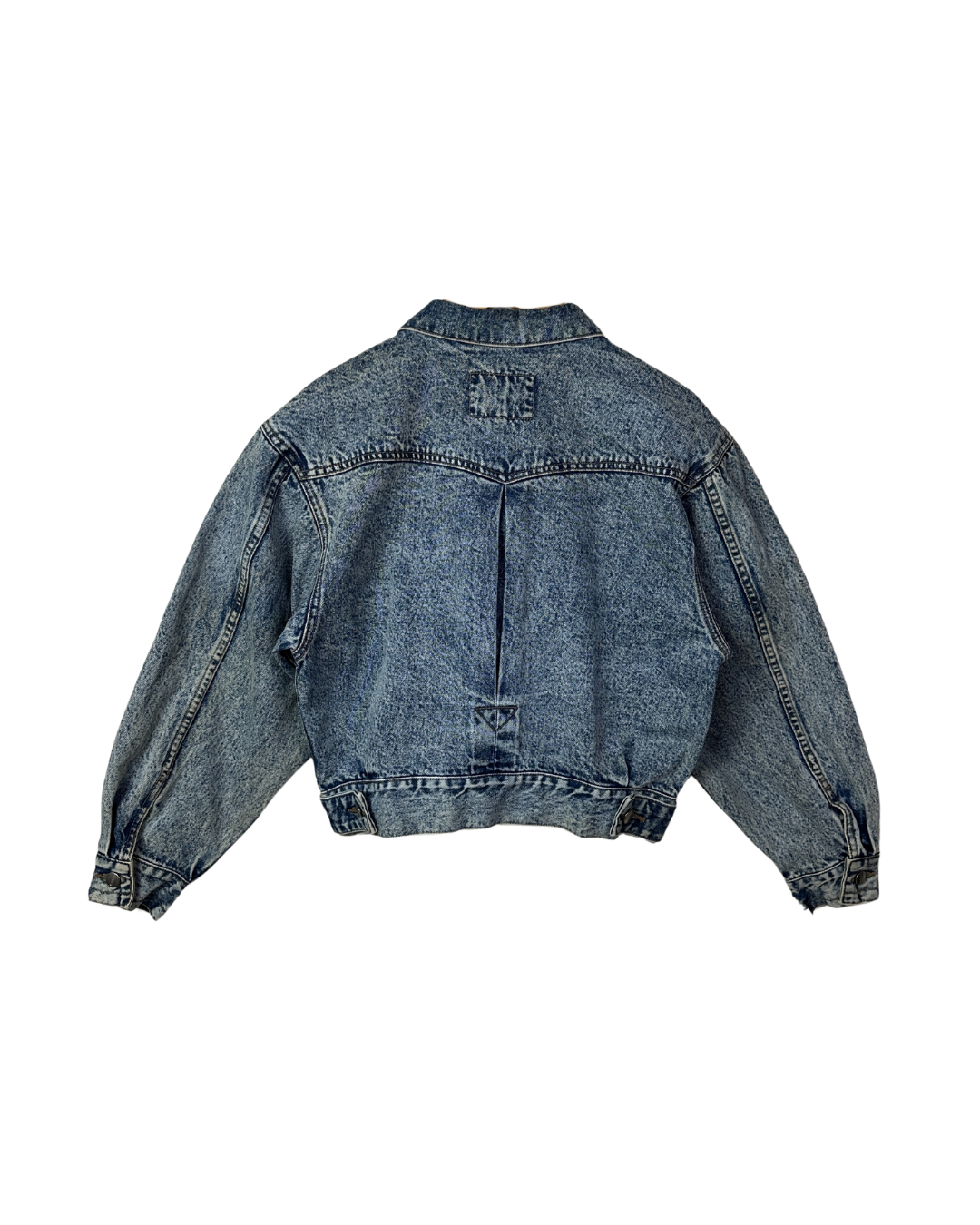 Vintage 80s L.L.Dun Puff Sleeve Denim Jacket - Women's Medium