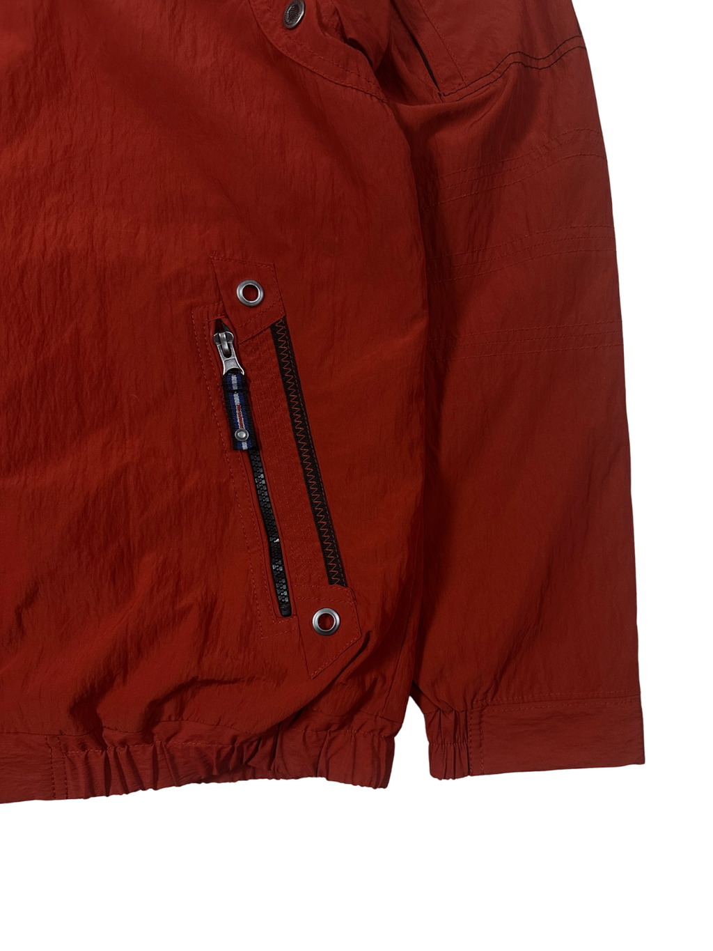 Crossfield Utility Bomber Style Jacket w Foldable Hood - Large
