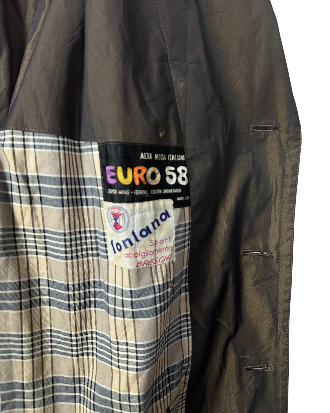 Vintage Valstar S.A.I. Double Breasted Trench Coat  - EU 58