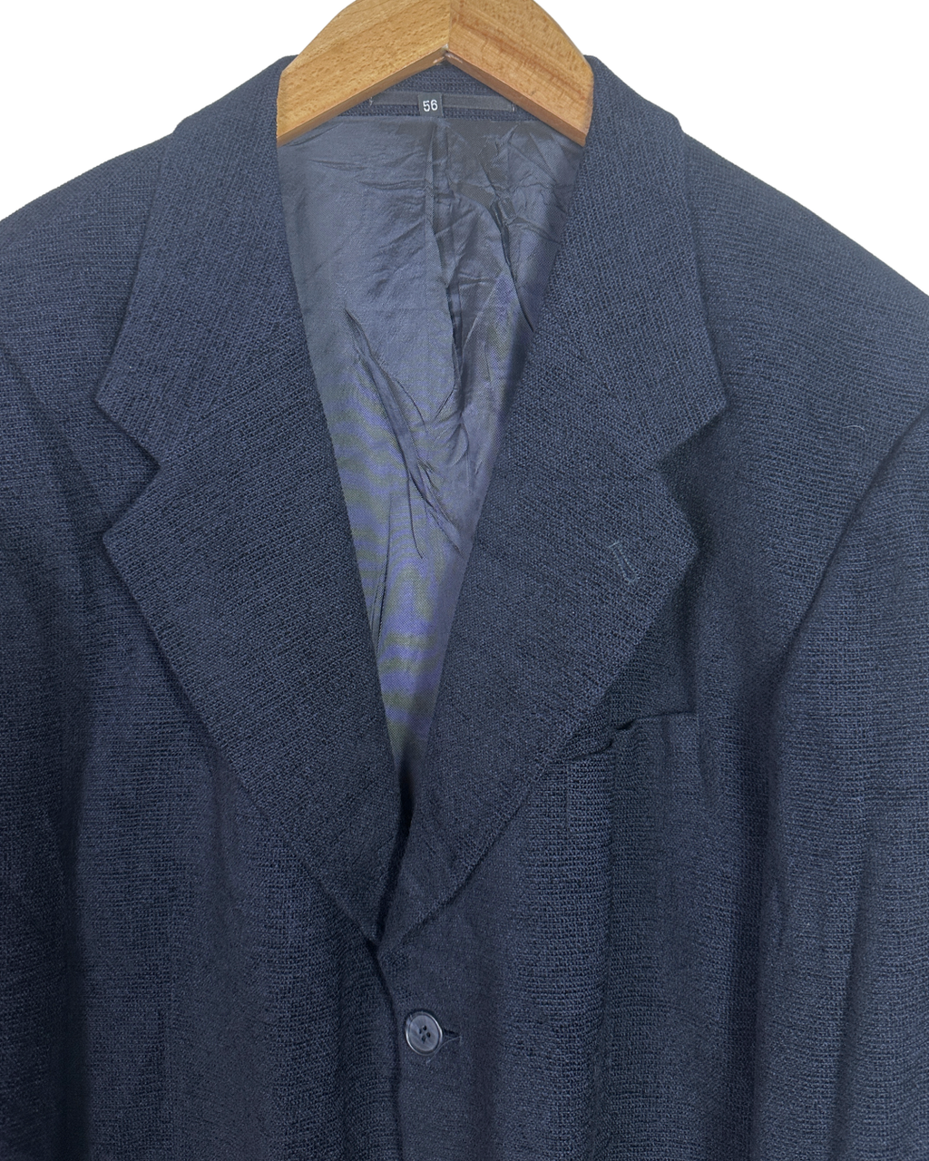Company Creation Sussie Swiss Navy Wool Blend Blazer