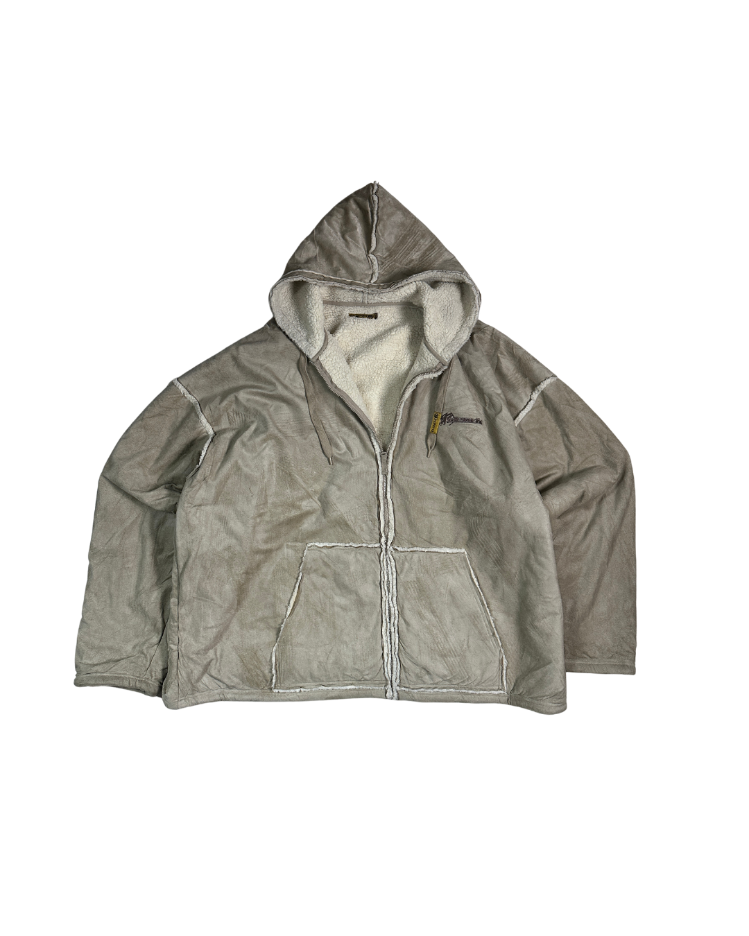 Clench Sherpa-lined Zip-up Hoodie - 5XL/6XL