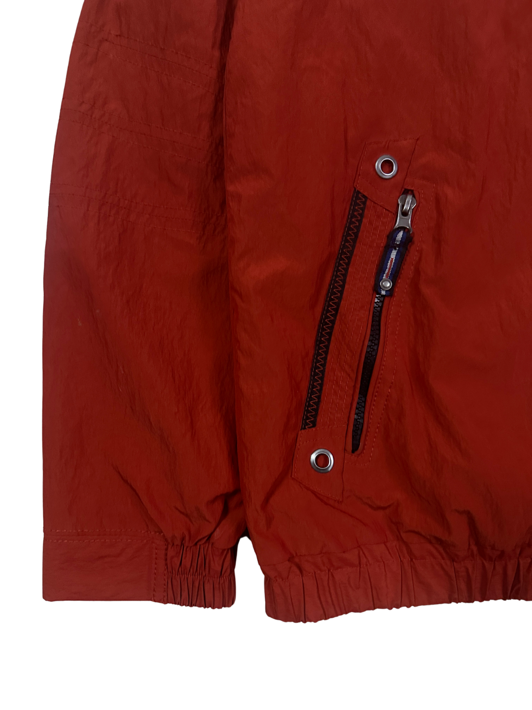 Crossfield Utility Bomber Style Jacket w Foldable Hood - Large