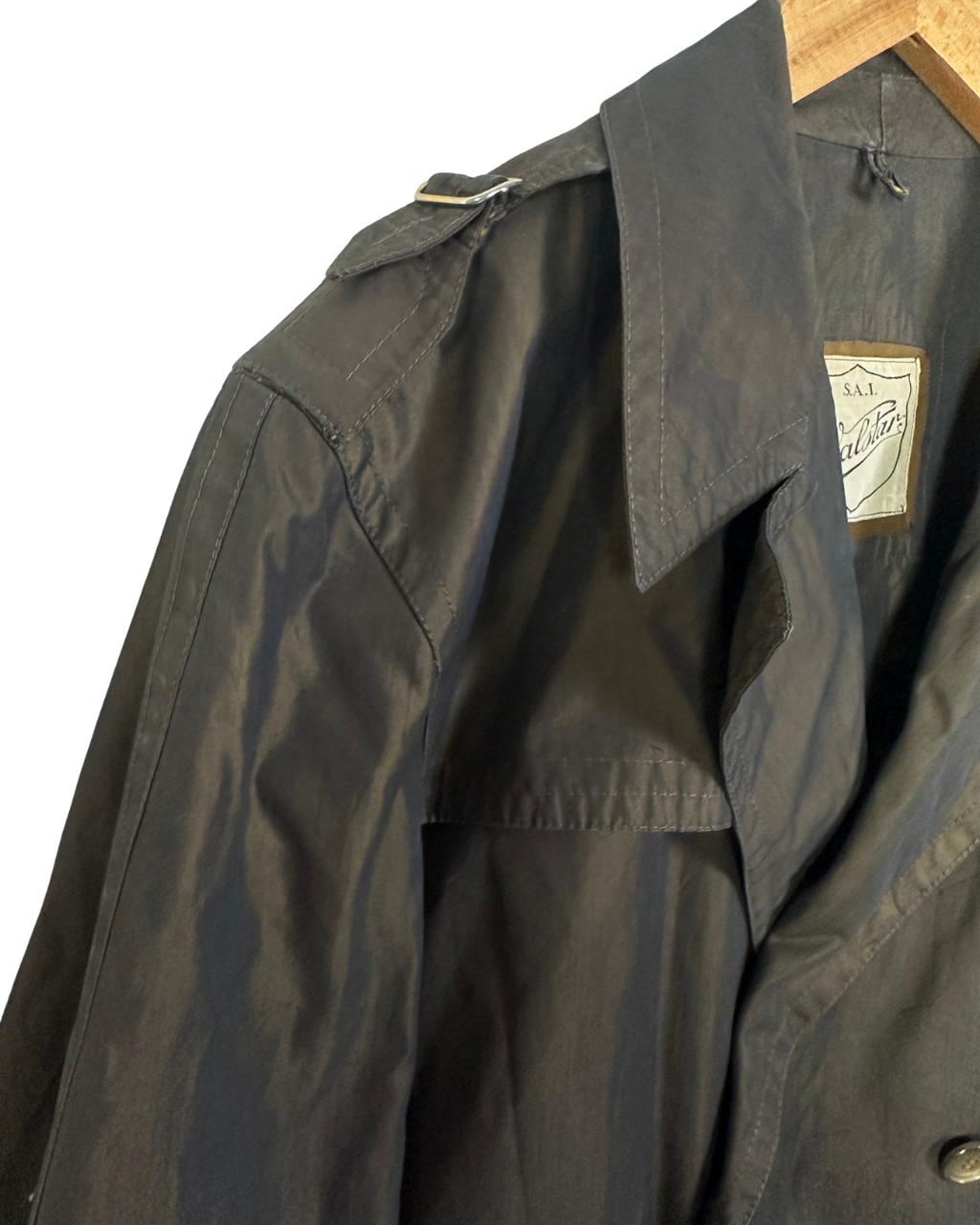 Vintage Valstar S.A.I. Double Breasted Trench Coat  - EU 58