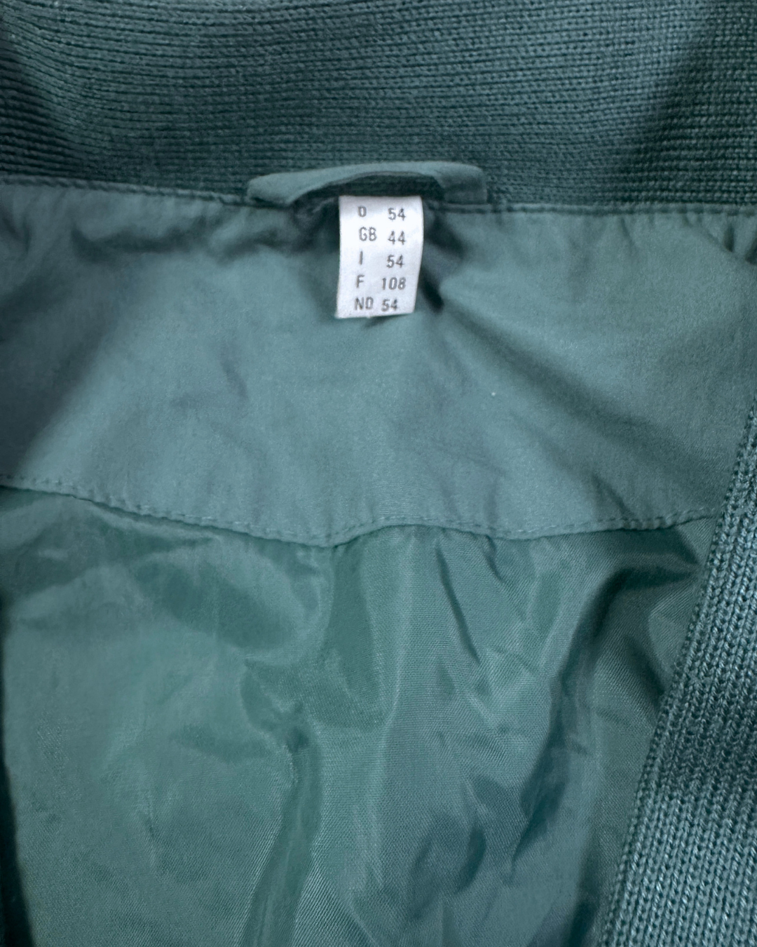 Vintage 80s Teal Knit Panel V-Neck Cardigan Jacket - XL