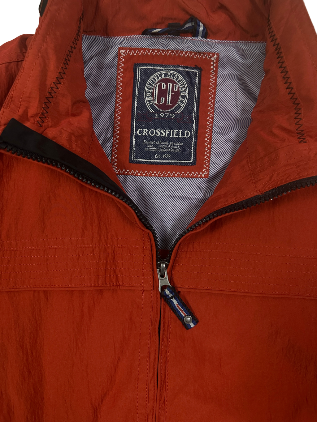 Crossfield Utility Bomber Style Jacket w Foldable Hood - Large