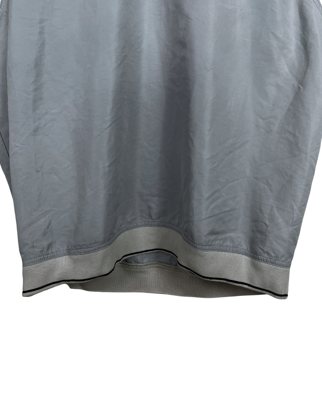 Vintage 90s Essence V-neck Windbreaker Vest Large