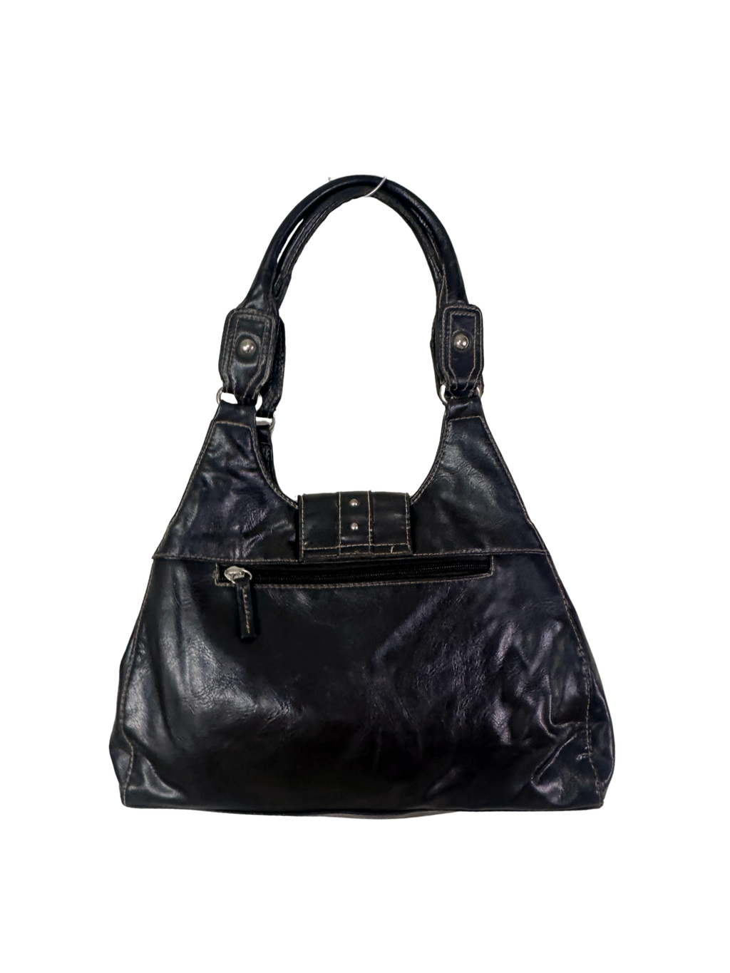 Vintage Dark Brown Genuine Leather Bag