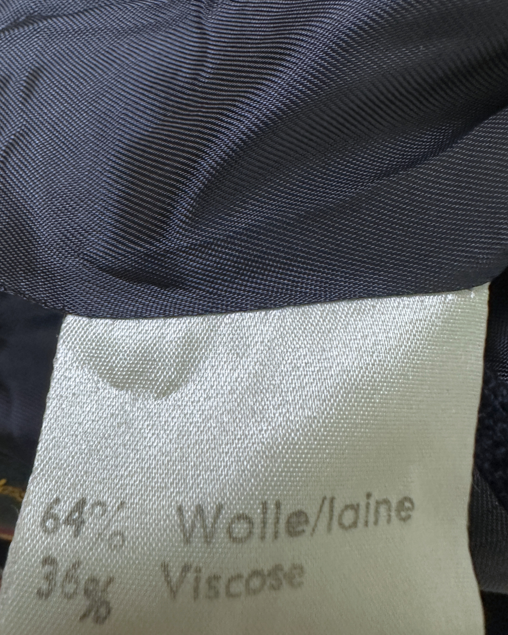 Company Creation Sussie Swiss Navy Wool Blend Blazer
