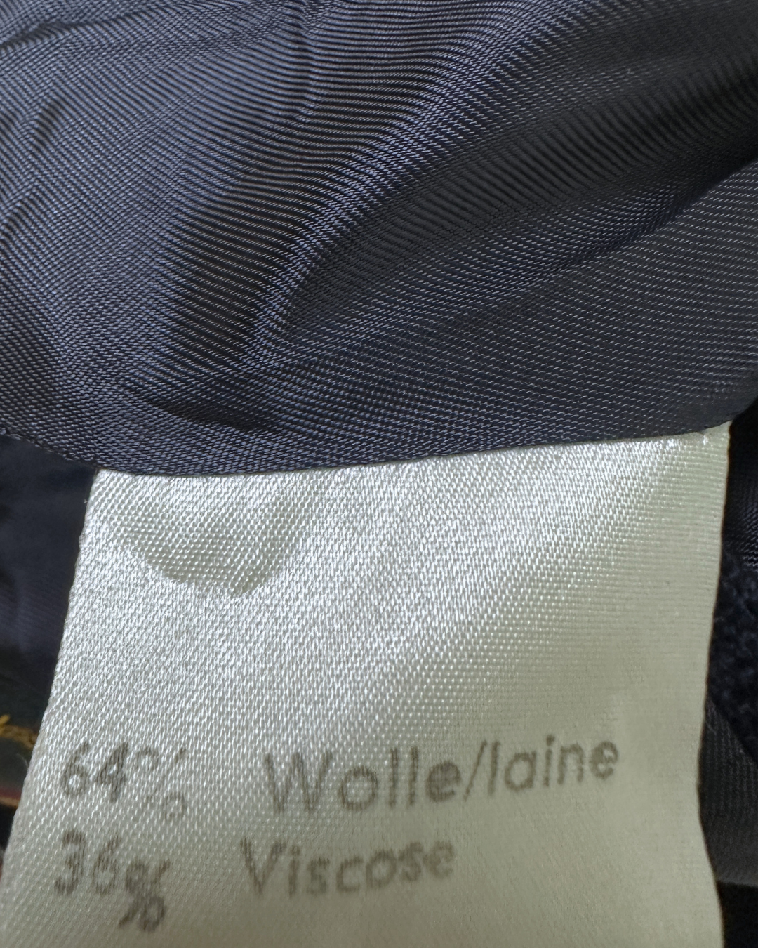 Company Creation Sussie Swiss Navy Wool Blend Blazer