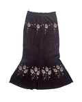 Embroidered Maxi Skirt