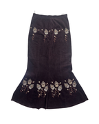 Embroidered Maxi Skirt