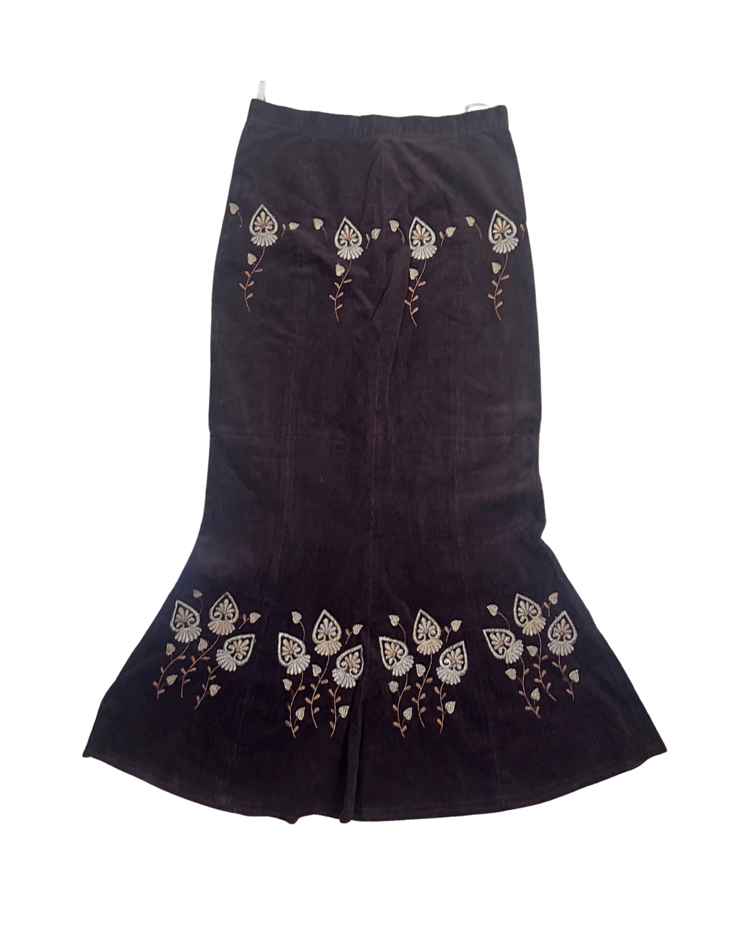 Embroidered Maxi Skirt
