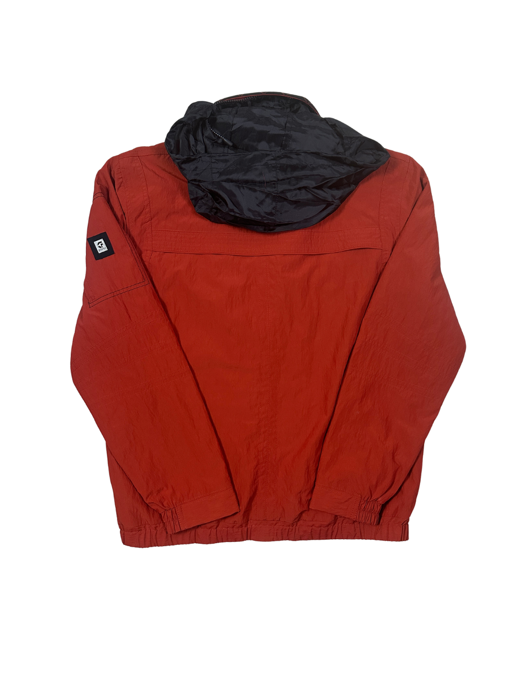 Crossfield Utility Bomber Style Jacket w Foldable Hood - Large
