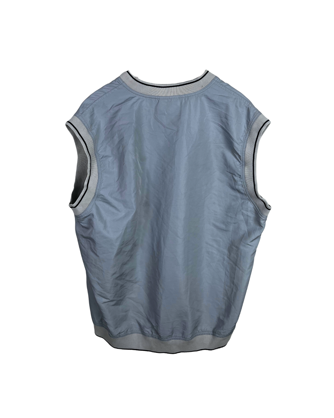 Vintage 90s Essence V-neck Windbreaker Vest Large