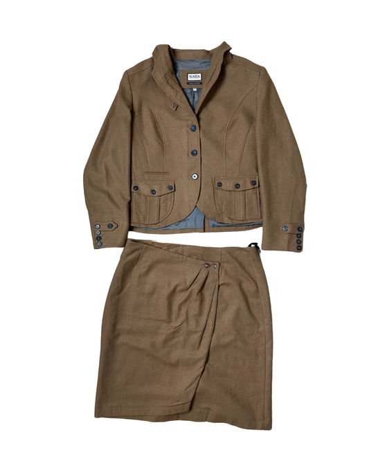 Vintage Scarva Woman Wool Suit