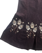 Embroidered Maxi Skirt