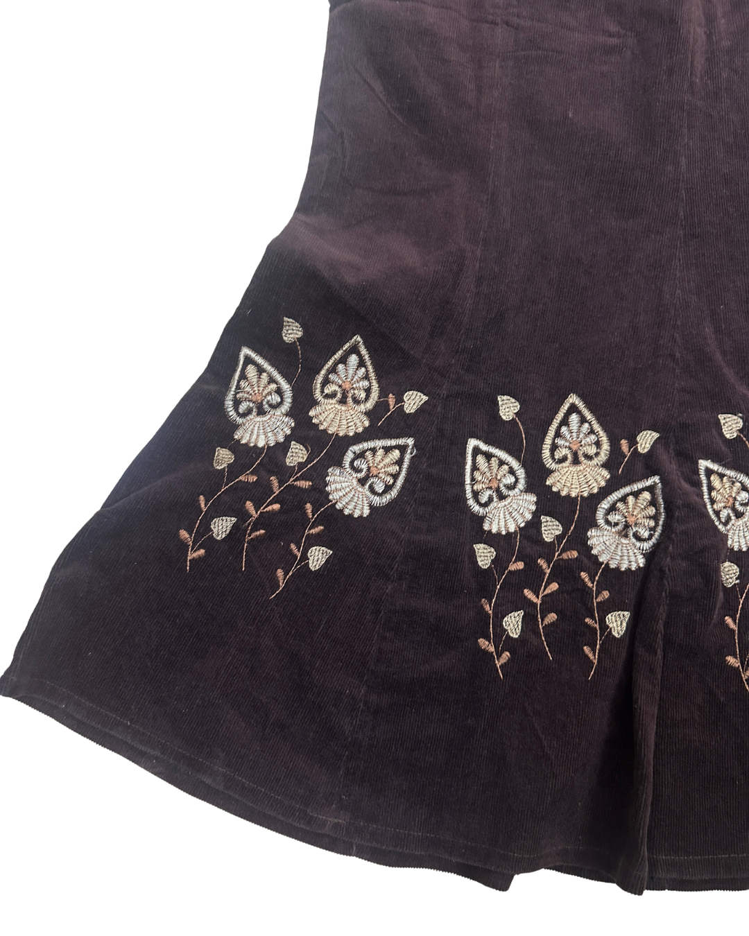 Embroidered Maxi Skirt