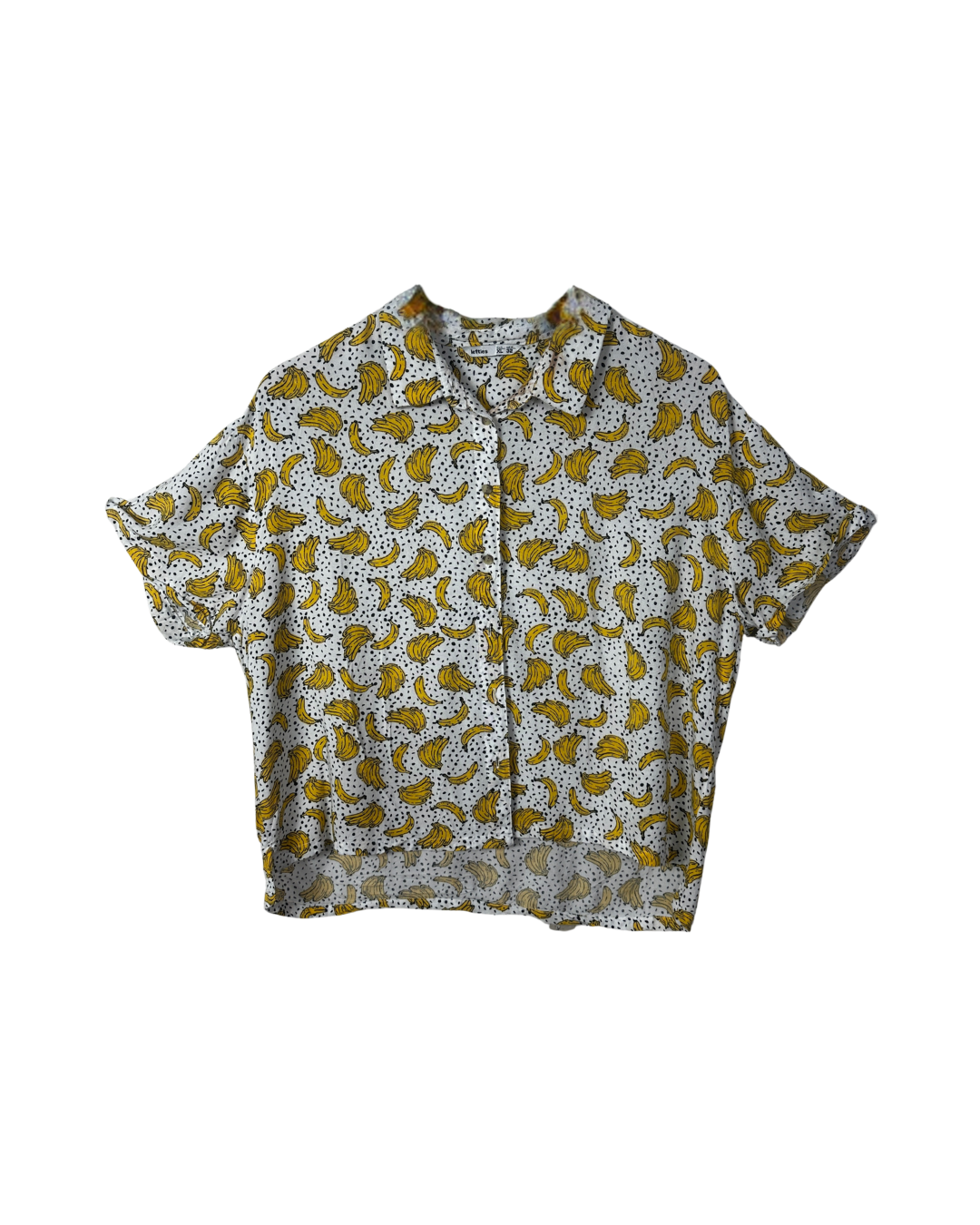 Banana Pattern Women's Shirt - Women's XL