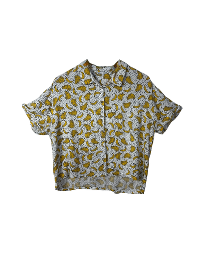 Banana Pattern Women's Shirt - Women's XL