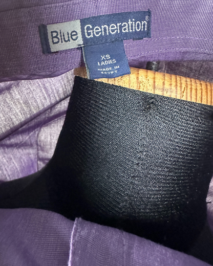 Blue Generation Fitted Shirt XS