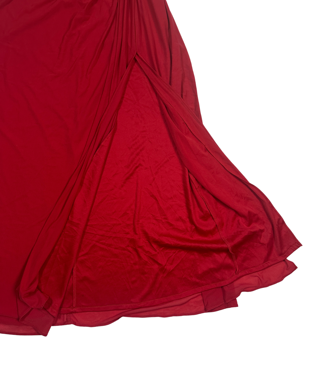 Lipsy Strapless Red Beaded Dress