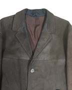 Vintage Silberdistel Genuine Leather Brown Jacket - Large