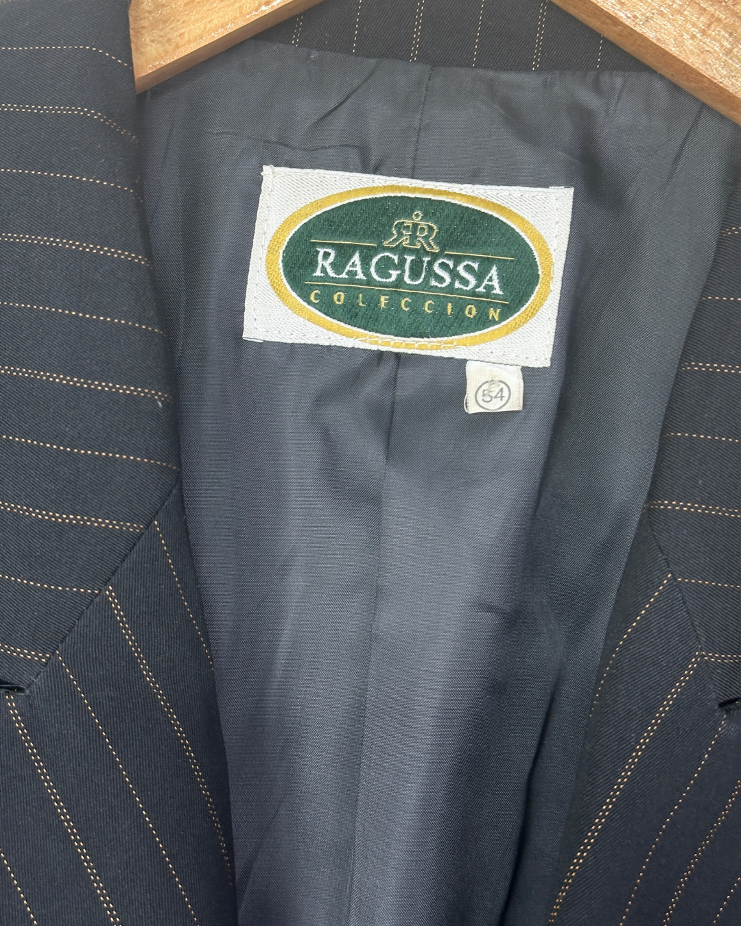 Vintage Pinstripe Ragussa Blazer