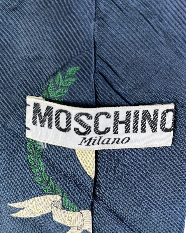 Moschino Milano Necktie 7.5 cm