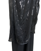 NWT By Juliene Mcdonald Sequin Backless Jumpsuit - Size 18