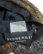 Seeberger Germany Mohair Plaid Flat Cap