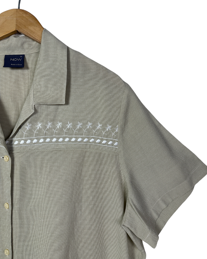 Now Embroidered Shirt 2XL
