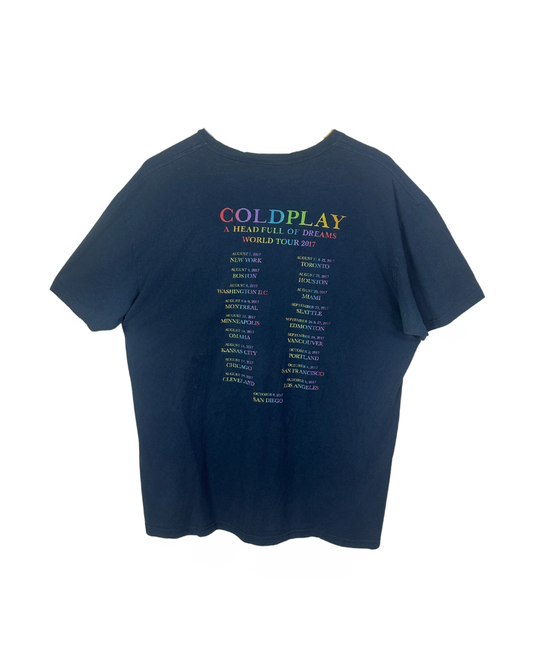 Coldplay “A Head Full of Dreams” World Tour 2017 Tee XL
