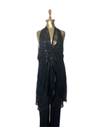 NWT By Juliene Mcdonald Sequin Backless Jumpsuit - Size 18