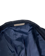 Vintage Navy Double Breasted Blazer - Large