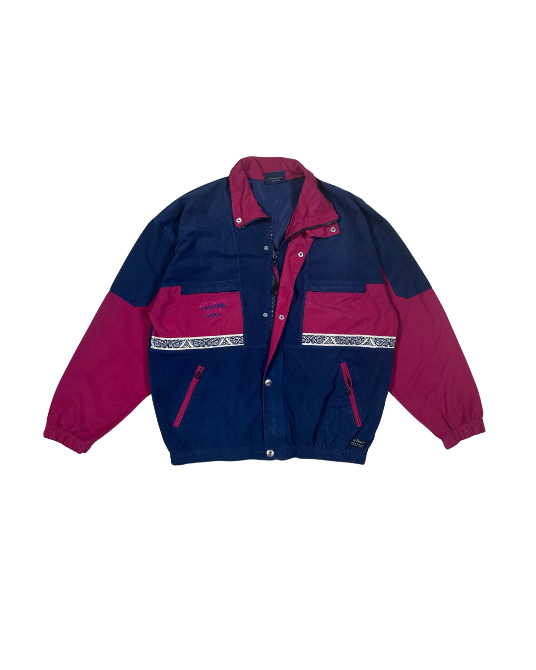 Vintage Greenstone Park Colorblock Jacket