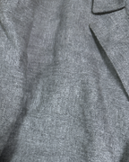 Club de France Double-Breasted Cropped Blazer