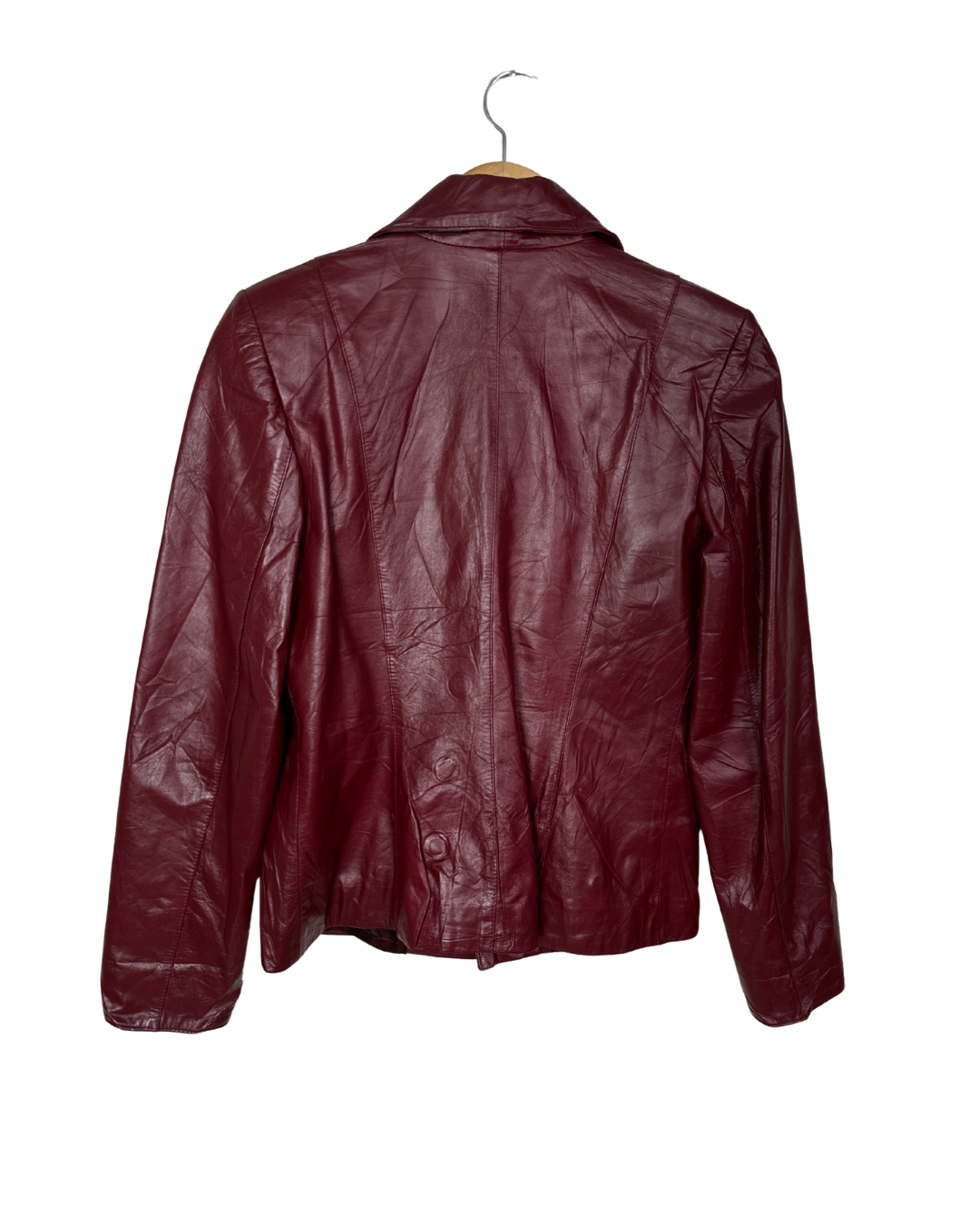 Vintage Genuine Leather Women's Jacket - Medium
