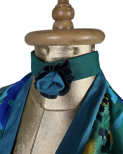 Handmade Upcycled Tie Vest Top & Choker